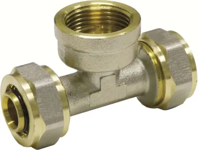 Produktbild von Schraubfitting T-Stück 26 x 3 - 1" IG - 26 x 3