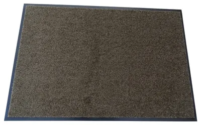 Produktbild von Mertex Schmutzfangmatte waschbar Kiel braun ca. 60 x 180 cm mit umlaufenden Rand Türmatte Sauberlauf Schmutzmatte Fußabstreifer