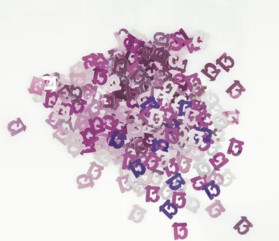 Produktbild von 13. Geburtstag | Konfetti pink