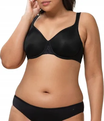 Zdjęcie produktu dla Triumph Comfort Minimizer, Minimizer, Czarny, Wzór, Damski, Zapięcie z tyłu, D