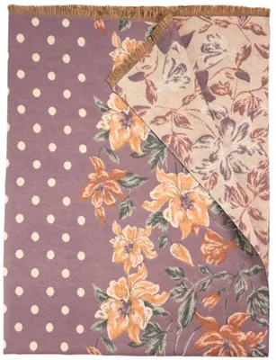 Produktbild von Szaleo Limos Damen Schal Lavendel Blumenmuster