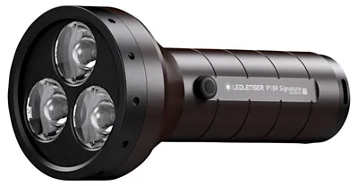 Produktbild von Ledlenser P18R Signature, Stift-Blinklicht, Schwarz, IPX4, LED, 3 Lampen, 4500 lm