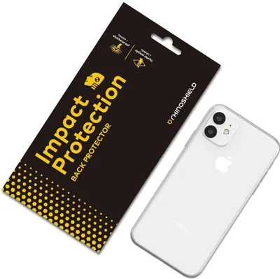 Produktbild von Rhinoshield Impact Resistant iPhone 11 Rückseitenschutz Schutzfolie - Hüllenfreundlich