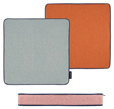 Image de Coussin moelleux pour chaise ou pour le sol, 40x40x5 cm