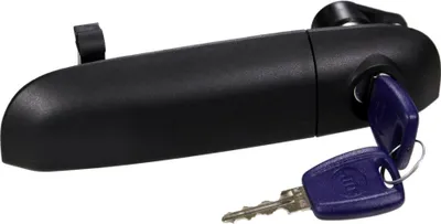 Produktbild von Türgriff Außentür Außen vorne links Schwarz Fiat Panda 312 ab 2012 735536775