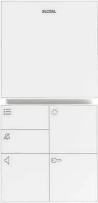 Produktbild von ELCOM BUS-Audio-Komponenten BFT-510 WS Innensprechstelle Hörerlos