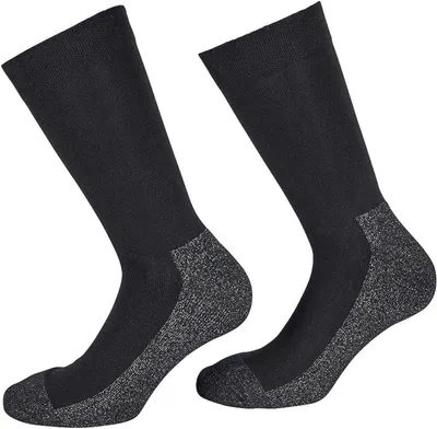 Produktbild von FussFreunde 2 Paar X-Static-Silbersocken mit GERUCHS-KILLER-Funktion speziell gegen Schweißfüße, Größe 39-42