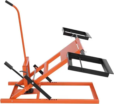Obrázek produktu pro Hydraulický zvedák pro sekačky s nosností 227 kg, robustní konstrukce, vhodný pro opravy, čištění a údržbu sekaček a zahradní techniky
