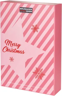 Image de BRUBAKER Calendrier de l'Avent à remplir pour femmes et jeunes filles - Magie de Noël Rose Pink - Calendrier de Noël DIY avec 24 portes