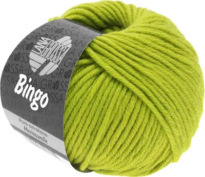 Produktbild von Lana Grossa Bingo 728 Kiwigrün 50g