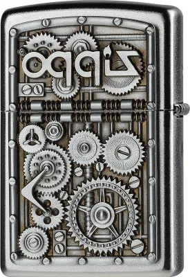 Immagine prodotto di Accendino Famanu - Ottone argentato - Design robusto