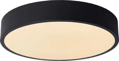 Obrázek produktu pro Plafón 30 cm LED 18W černý kulatý UNAR Lucide