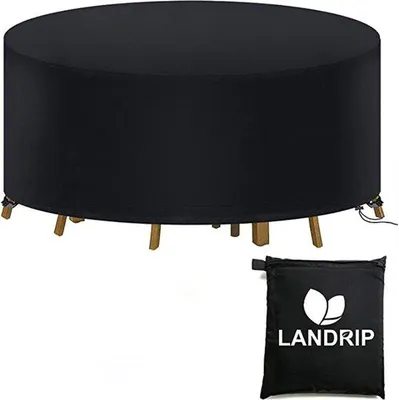 Immagine prodotto di Copertura impermeabile da giardino, nera, 128x71 cm