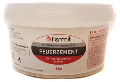 Produktbild von Fermit 11311 Feuerzement Eimer 3kg Eimer