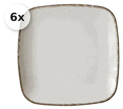 Produktbild von Speiseteller 6er Set Casa creme
