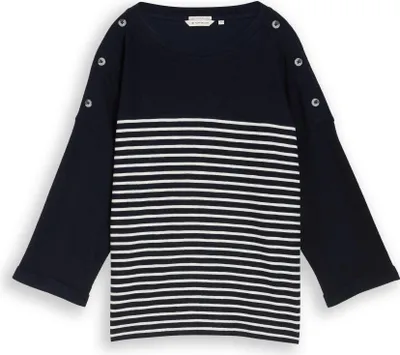 Produktbild von Langarmshirt mit Streifenmuster