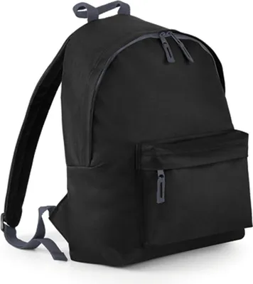 Immagine prodotto di BagBase BG125J | Zaino Junior Fashion Kids | 28 x 38 x 19 cm - Colore: Nero - Dimensioni: 28 x 38 x 19 cm