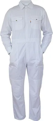 Immagine prodotto di Carson Classic Workwear KTH735 | Tuta classica da uomo / certificata Oeko-Tex® Standard 100 - Colore: Bianco - Taglia: 60