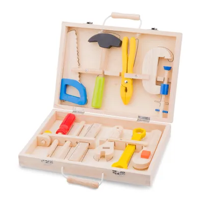 Produktbild von New Classic Toys, 10-teiliges Werkzeugset