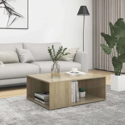 Obrázok produktu pre vidaXL Konferenčný stolík Sonoma dub 90x67x33 cm materiál na báze dreva - Konferenčný stolík - Konferenčné stolíky - Stôl do obývačky - Stoly do obývačky