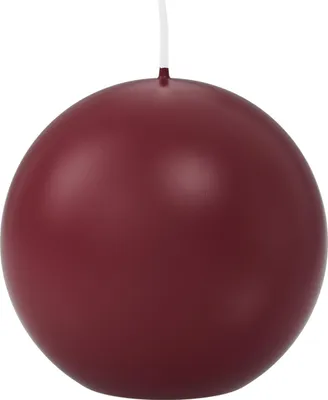 Produktbild von Kugelkerzen Bordeaux Ø 80 mm, 6 Stück