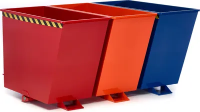 Produktbild von RR Industrietechnik Muldenkipper RUK-TRIO RAL5010/3000/2004 3x600m³