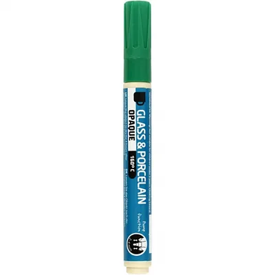 Image de crayon de couleur Verre & Porcelaine vert