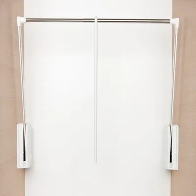 Immagine prodotto di SERVETTO Appendiabiti junior 440 - 610 mm bianco/cromato