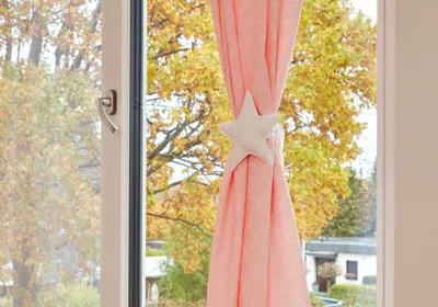 Produktbild von KraftKids Dekoration Gardinen Raffhalter Uniweiss