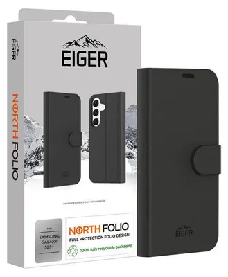 Produktbild von Eiger North Folio Case Galaxy S25+ schwarz
