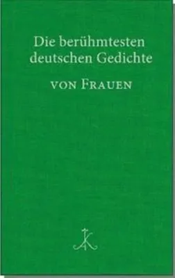 Obrázek produktu pro Die berühmtesten deutschen Gedichte von Frauen