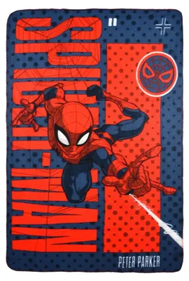 Produktbild von Spiderman Parker Polardecke 100x150cm
