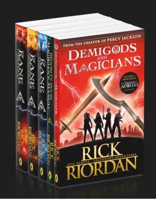 Imagen del producto de Kane Chroniken (Kane Chronicles) – 5‑Bücher‑Set von Rick Riordan, Paperback (Shrinkwrap)