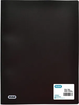 Immagine prodotto di ELBA Sichtbuch DIN A4 Standard, mit 40 Hllen, schwarz