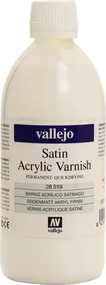 Produktbild von Vallejo 28.519, Transparent, Satin, 500 ml, Plastikflasche, 1 Stück(e)
