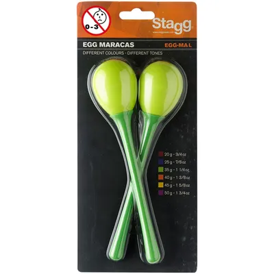 Zdjęcie produktu dla Stagg EGG-MAL-GR Marakas