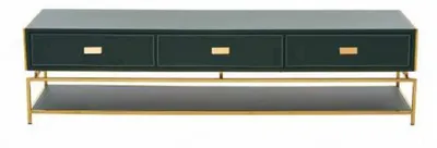 Produktbild von Modernes Lowboard Luxus TV-Ständer Wohnzimmermöbel Grün rtv tv Möbel