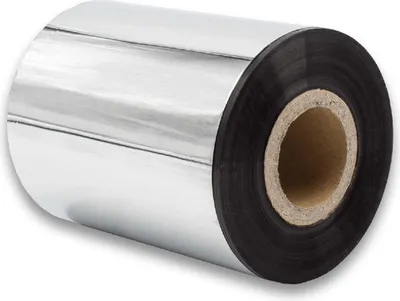 Produktbild von vhbw Thermotransfer-Band kompatibel mit Godex RT700, RT730 Drucker Etikettendrucker, Wischfest, 80 mm x 300 m, Wachs-Plus Schwarz
