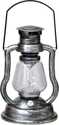 Image de Vintage LED Lanterne Rechargeable Outdoor suspendue Camping Lanterns Tent Light pour Patio Garden Party Indoor, Silver