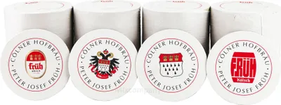 Produktbild von Früh Bierdeckel Set - 4 Packungen = 300 Stück