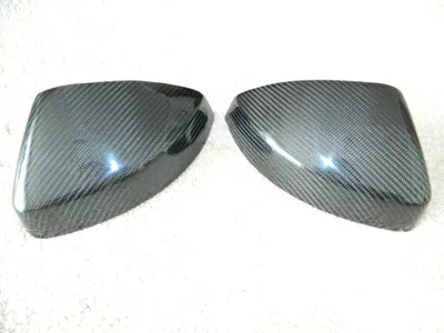 Produktbild von Carbon Spiegel Cover Spiegelkappen Rückspiegel Außenspiegel Mirror stick on für AUDI A3 8V S3 RS3