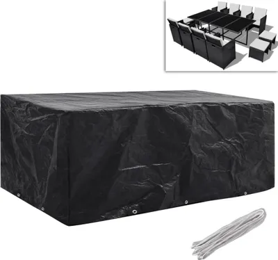 Obrázok produktu pre vidaXL Kryty na záhradný nábytok 2 ks 10 očiek 229x113 cm