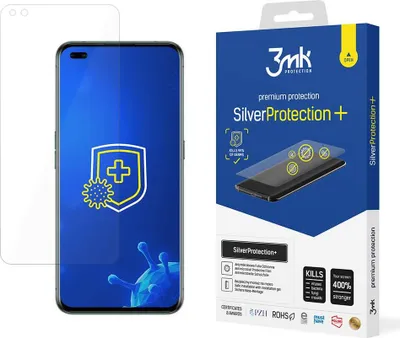 Produktbild von 3mk Display Antimikrobielle Schutzfolie SilverProtection+ für Realme X50 Pro 5G 0,21mm Self-Heal