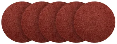 Zdjęcie produktu dla Krążki ścierne na rzep 150 mm, gradacja P150, zestaw 5 sztuk