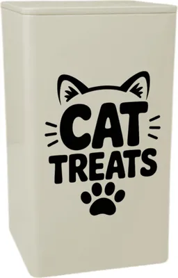 Produktbild von Cat Treats Dose 900ml mit Katzenlogo