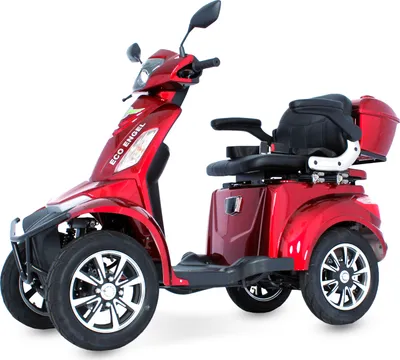 Produktbild von ECO ENGEL 531 Rot, 1000 Watt, 25km/h 4 Rad Elektromobil