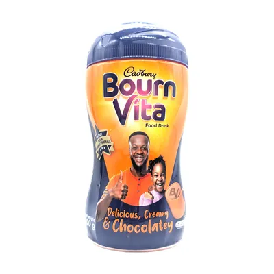 Produktbild von Cadbury Bournvita Nigeria – 500g – Malzhaltiges Kakaogetränkepulver