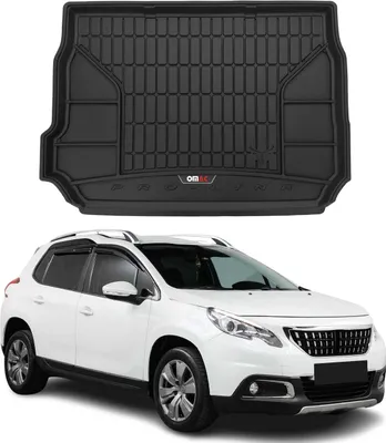 Produktbild von OMAC Gummi Kofferraumwanne für Peugeot 2008 2013-2019 TPE Laderaumwanne Schwarz