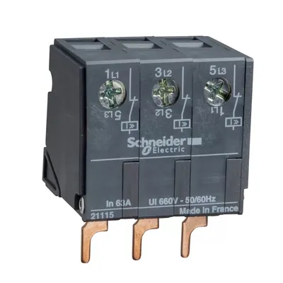 Produktbild von Schneider Electric Kurzschlussstrombegrenzer für P25M, 3P, 63A 21115