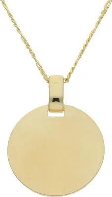 Produktbild von JuwelmaLux Anhänger Gravurplatte 333 Gold JL14-02-0267